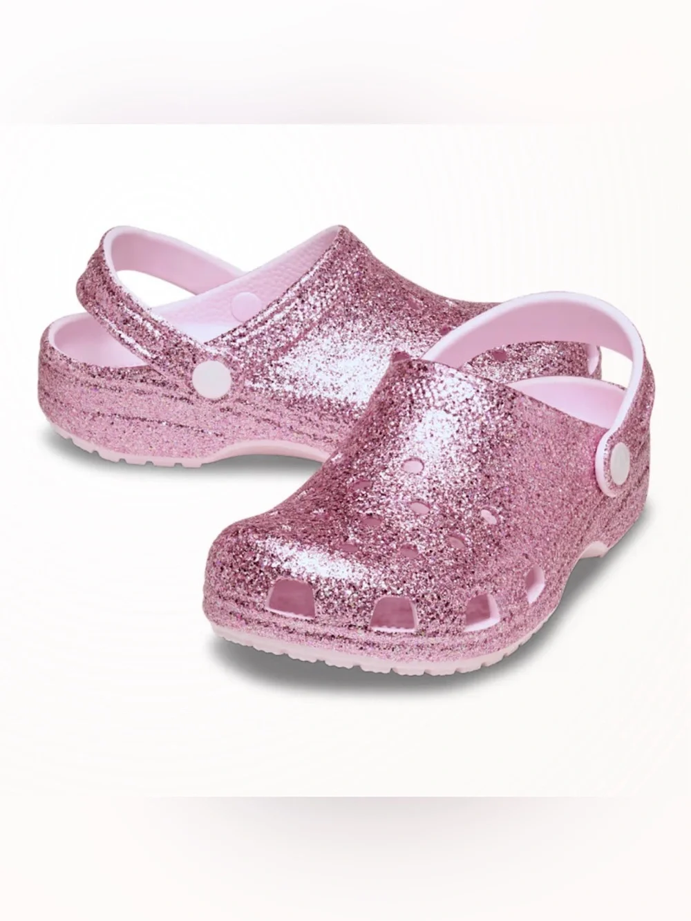 Crocs Toddler Classic Chunky Glitter Clog